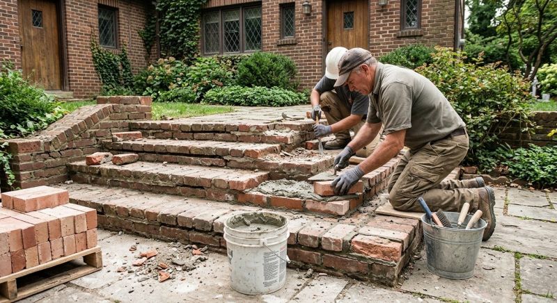 Masonry Stair Repair Service